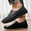 Fashion Handmade Male Comfortable Flats Leather Men's Casual Footwear Luxury Brand Mens Loafers Moccasins Business Formal Walking Shoes