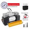 12V 150PSI Heavy Duty Portable Metal Air Compressor Car Tire Pump with Pressure Gauge Car Electric Air Pump Auto Inflatable Pump