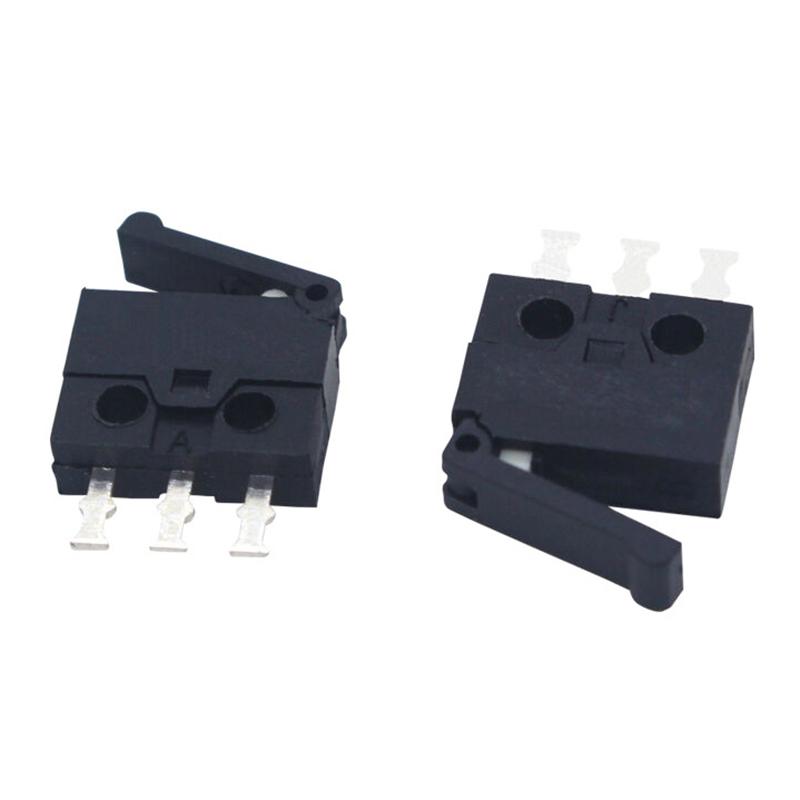 10 шт. Концевой выключатель Kfc-W3-13 трехконтактный для прямой вставки, мгновенный, сброс, легкий тактильный выключатель, микро-детектор движения, разъем