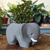 Elephant Flower Pots Succulent Flower Pots Animal Flower Pots Patio Outdoor Interior Decoration With Drainage Holes