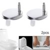 2pcs Toilet Lid Hinge Lid Hinge Screws Quick Release