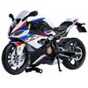 1/12 BMW S1000RR Motorcycle Cars Model Toys Alloy Diecast Shork-Absorber Motorcyclea Vehicle Collection for Boys Birthday Gifts