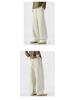 Fleece-Lined Retro Japanese Knit Sweatpants - Loose, Thick, Wide-Leg, Men's Casual Pants for Autumn/Winter