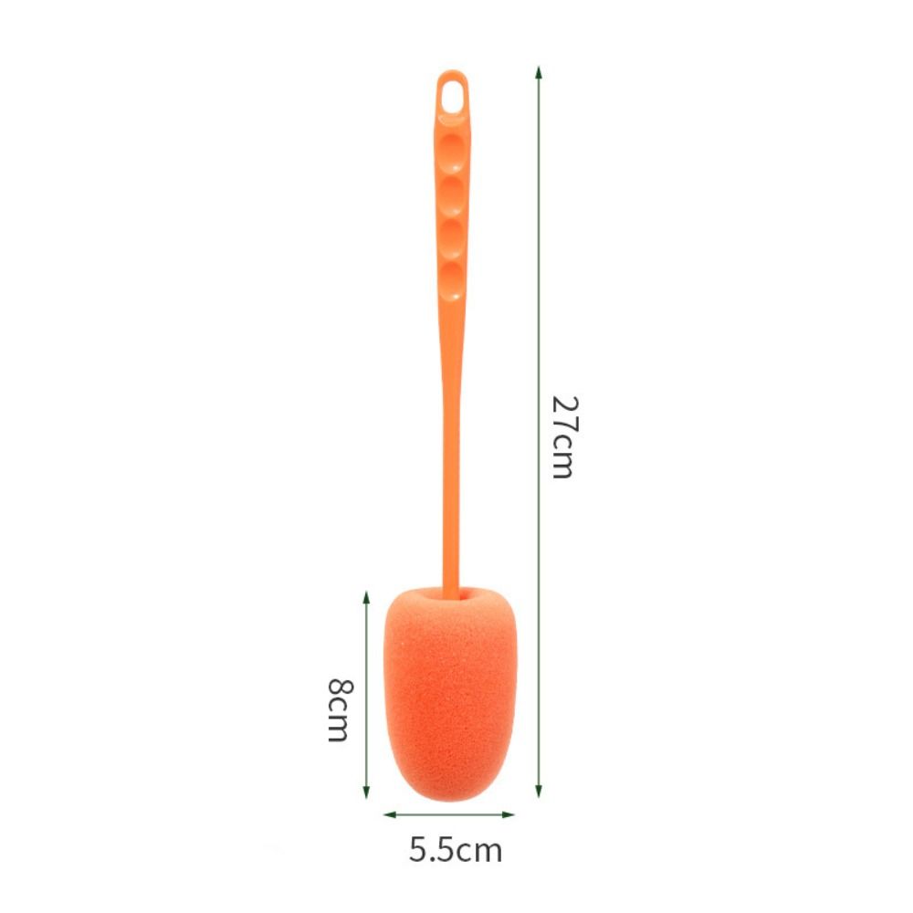 Portable Cup Brush Long Handle Bottle Brush New Sponge Brushes