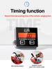 Kebidumei Tachometer Hour Meter Digital Display for Chainsaw Lawnmover Motorcycle Digital Board Hour Counter Battery Replaceable