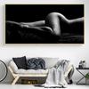 Modern Body Art Posters and Prints Wall Art Canvas Painting Sexy Body Nude Women Pictures for Living Room Home Decor No Frame