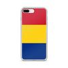 Coque Télephone Drapeau Roumanie - iPhone 7 Plus