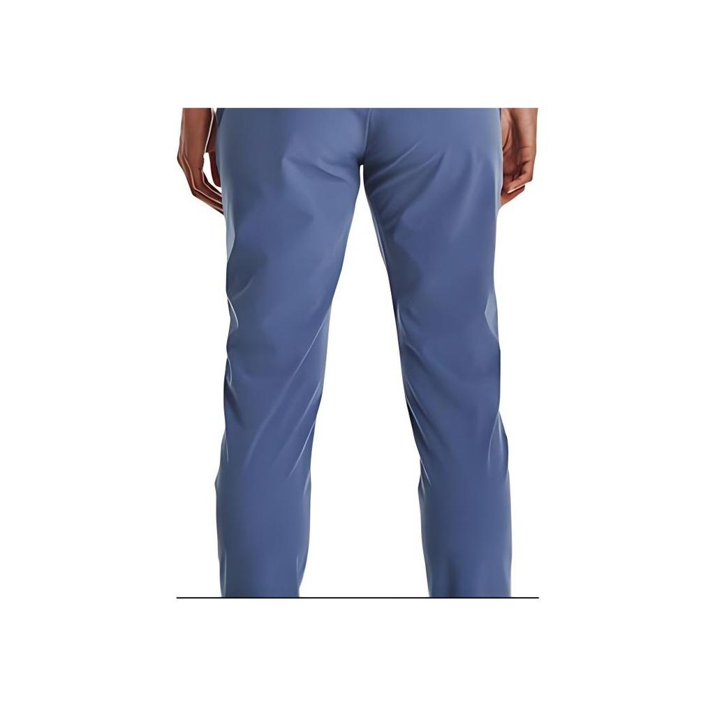 Under Armour Solid Color Elastic Woven Breathable Training Pants Women Pants Blue 1368680-470