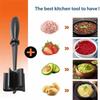 5 Blade Heat and Slip Resistant Meat Chopper for All Cookware