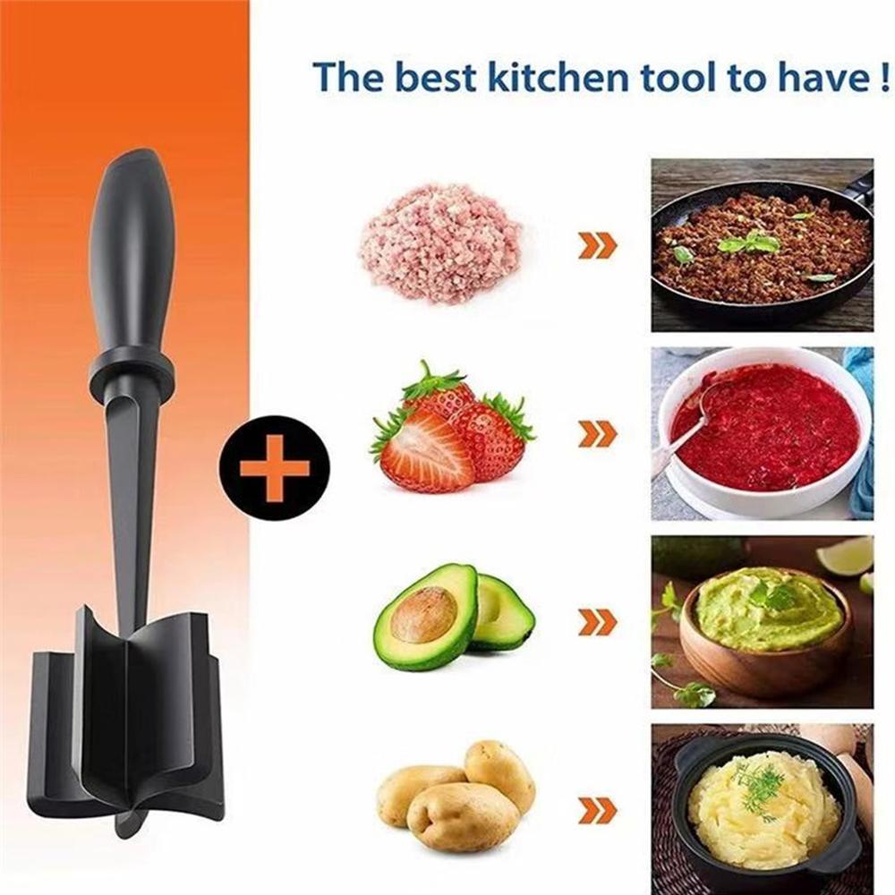 5 Blade Heat and Slip Resistant Meat Chopper for All Cookware