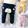 New Boys and Girls Baby Pants for Autumn and Winter, with Open Crotch Design for Easy Changing. Suitable for 6-8 Months Old Babies.