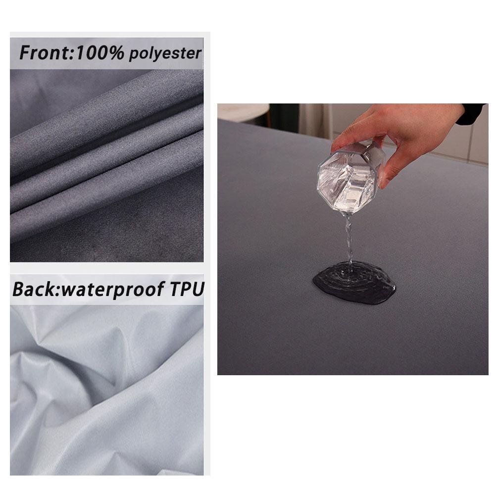 Waterproof Bed Fitted Sheet with Elastic Band Replace Mattress Protector for Single Double Bed, Twin Full Queen King Muti Size