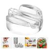 Fermentation Glass Weight With Easy Grip Handle Heavy Glass Fermenting Lid For Jar Pickle Pickling Crock Kimchi