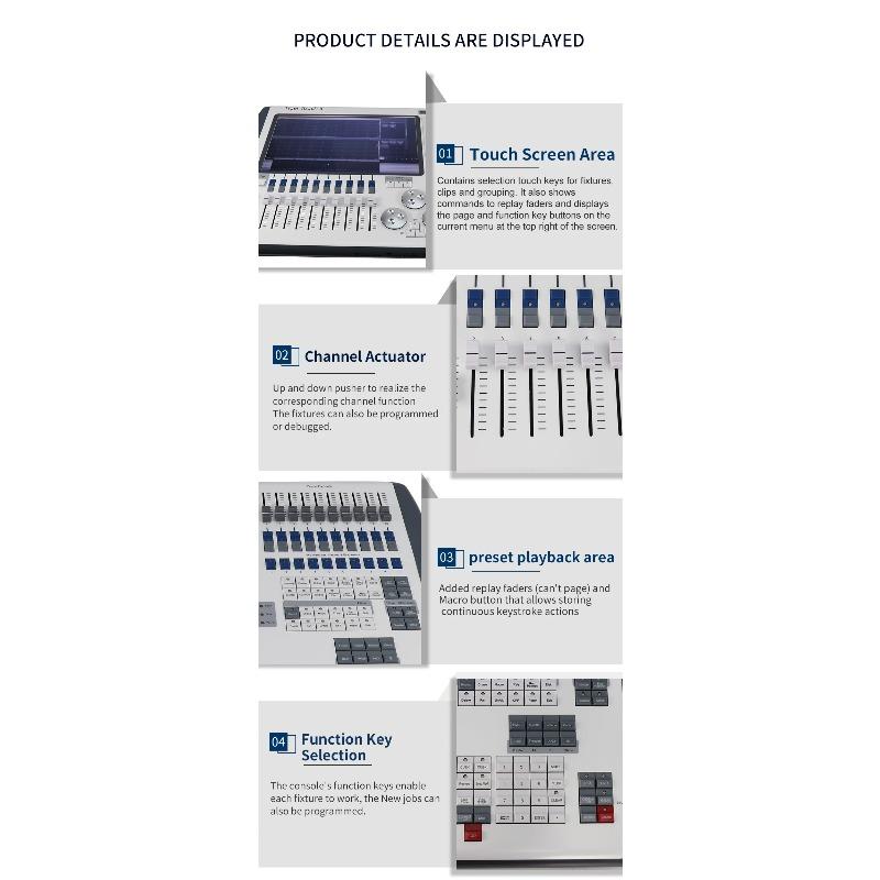 Tiger Touch 2 DMX Stage Light DJ Equipment System11.1/16 Intel I7cpu Tiger Touch Ll Console For Disco Party Moving Head Light Pa