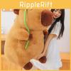 Leaf Capybara Lotus Plush Toy Soft Stuffed Animal Dolls Kids Gifts Birthday