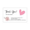 30Pcs Greeting Tags Thank You For Your Order Kraft Paper Card Shop Gift Crafts Decoration Card Wedding Small Business Invitation