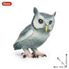 Oenux Bird Nest Animals Peacock Parrot Trogon Hornbill Owl Model PVC Action Figures Big Garden Decoration Cute Kids Toy Gift