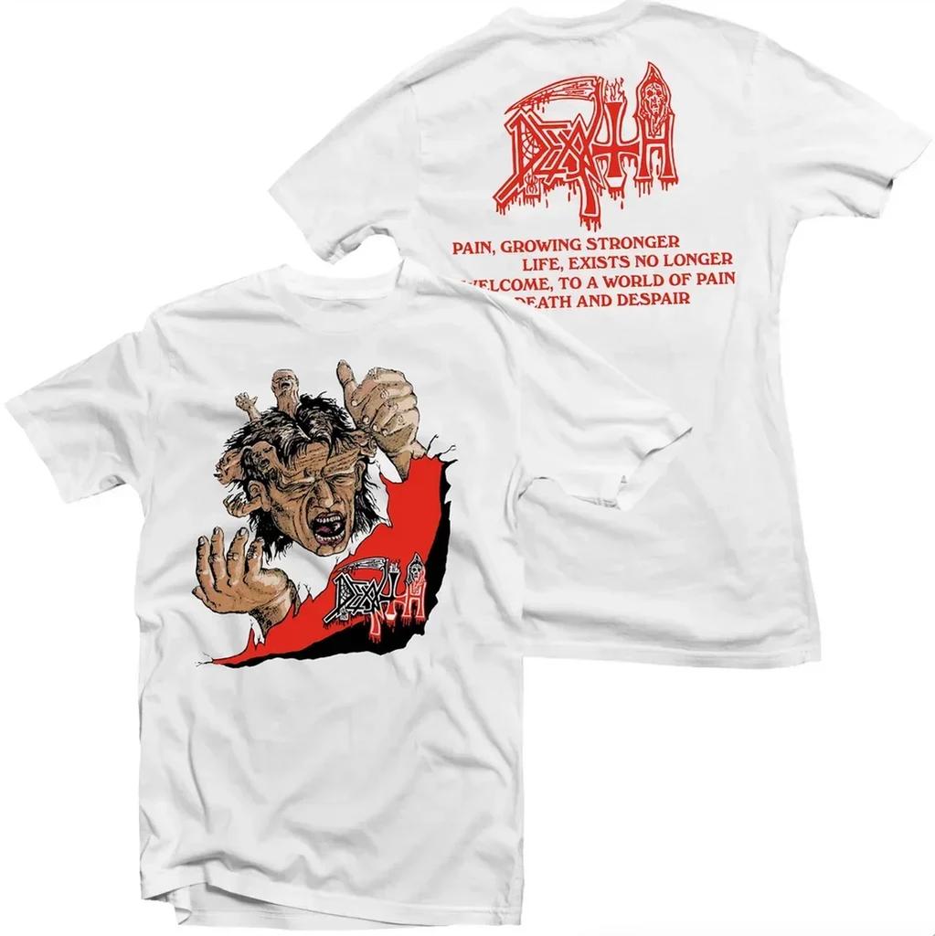 Humorous The Representative Band of Death Metal T-Shirt Men Women Summer Cotton Band T Shirt Death Metal Short Sleeve Tee Tops