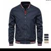 2024 New V-neck Design Spring and Autumn Fashion High Quality Men's Jackets for Men's Leisure Slim Fit Men's Baseball Jackets