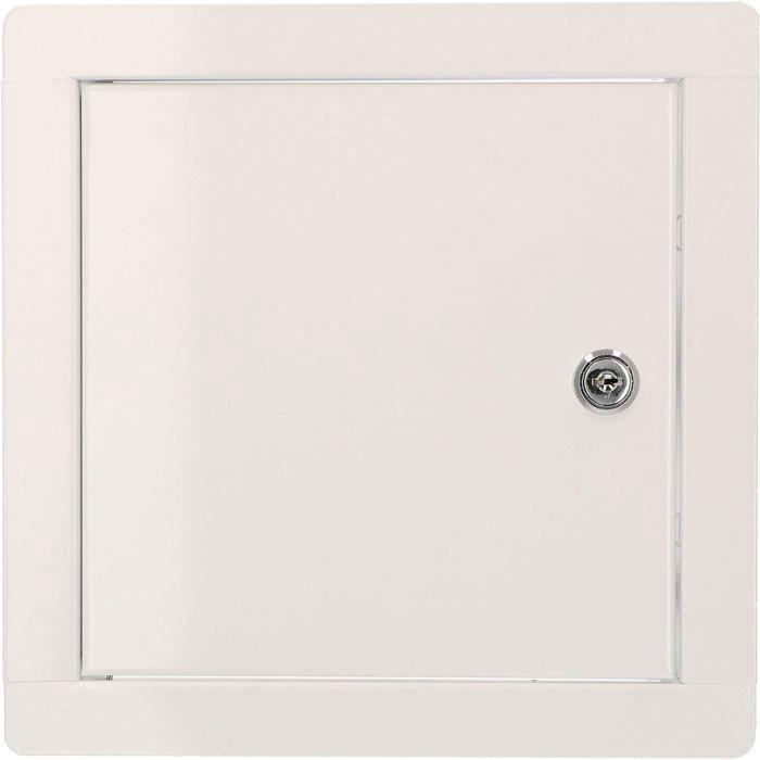 Trappe De Visite - KOTARBAU - 20 X 20 Cm - Métal - Blanc - Facile À Installer