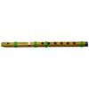 Hand Painted Wooden Bansuri Musical Instrument Home Decor Bamboo Flute