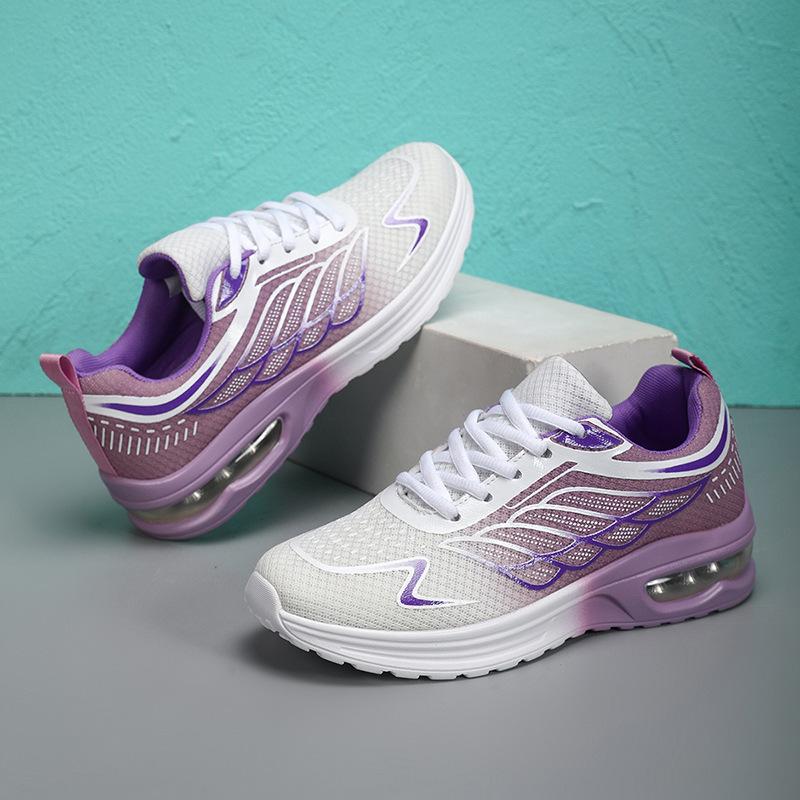 Женская повседневная обувь 2025 Весна Новинка Сетчатая дышащая Модная Повседневная Спортивная Обувь для Бега Удобная Амортизирующая Вулканизированная Обувь