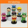 Pvc Crayon Shinchan Character Toy Model Set Ornament For Desk And Decor Room
