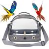 Parrot Carrier Bag Portable Bird Backpack with Perch for Birds Cage Side Window Foldable Samll Pet Travel Cage Bird Supplies