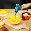 1 Set Electric Egg Whisk Reusable Easy To Use Safe Useful Fast Beating for Kitchen