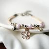 Pink Butterfly Bracelets Fashion Jewelry Character String Of Female Friends Gifts #YXS43