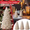 Christmas Tree Candles,Cedar Tree Candles, Beautiful Christmas Decorations, Christmas Eve Candles, Handmade Christmas Gift Candles