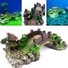 Accessories Resin Aquarium Ornaments Fake Landscaping Artificial Bridge Rockery Fish Tank Ornament