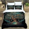 Tree of Life Printed Bedding Sets Exquisite Bed Supplies Set Duvet Cover Bed Comforter Set Bedding Set Luxury Birthday Gift