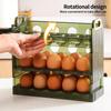 Reusable Egg Tray Protective Durable Refrigerator Clear Storage Box