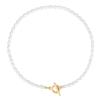 GAVU Freshwater Pearl Stainless Steel Necklace for Women