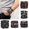 Bohemia Bracelets Bangles Multilayer Leather Bracelets Jewelry Vintage Ethnic Gift