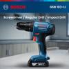 Bosch GSB183 Li-ion 18V Electric Drill Impact Drill 18V Screwdriver Without Battery