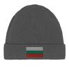 Bonnet Drapeau Bulgarie En Gris