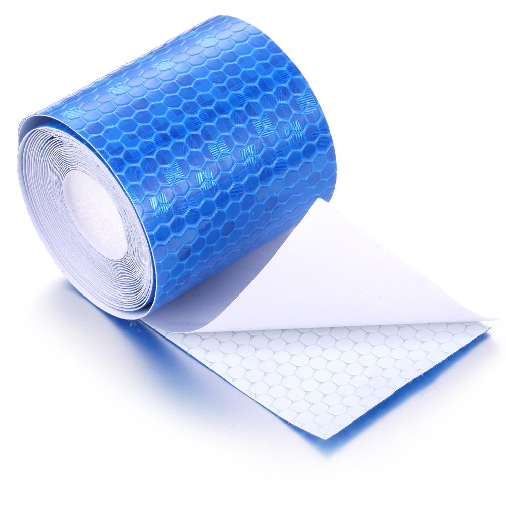 5cm*300cm Motorcycle Reflective Safety Warning Sticker for Cb400Sf Triumph Tiger 1200 Kawasaki Z900 2021 Suzuki Sticker