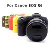 Silicone Case For Canon EOS R6 Camera Soft Silicone Protector Skin Cover Case