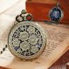Engraved Bronze Mechanical Pocket Watch Men's and Women's Gifts Gifts Hanging Watch Pocket Watch