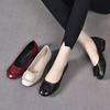 Soft Pu Women's Low Heel Shoes Shallow Mouth All-match Comfortable Pumps Thick Heels Ladies Work Small Shoes