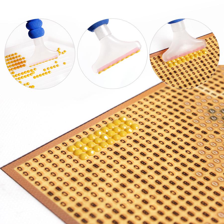 5D DIY Diamond Painting White Tiger Cross Stitch Kit Mosaic Diamond Embroidery Rose Full Round/Square Drill Home Decoration