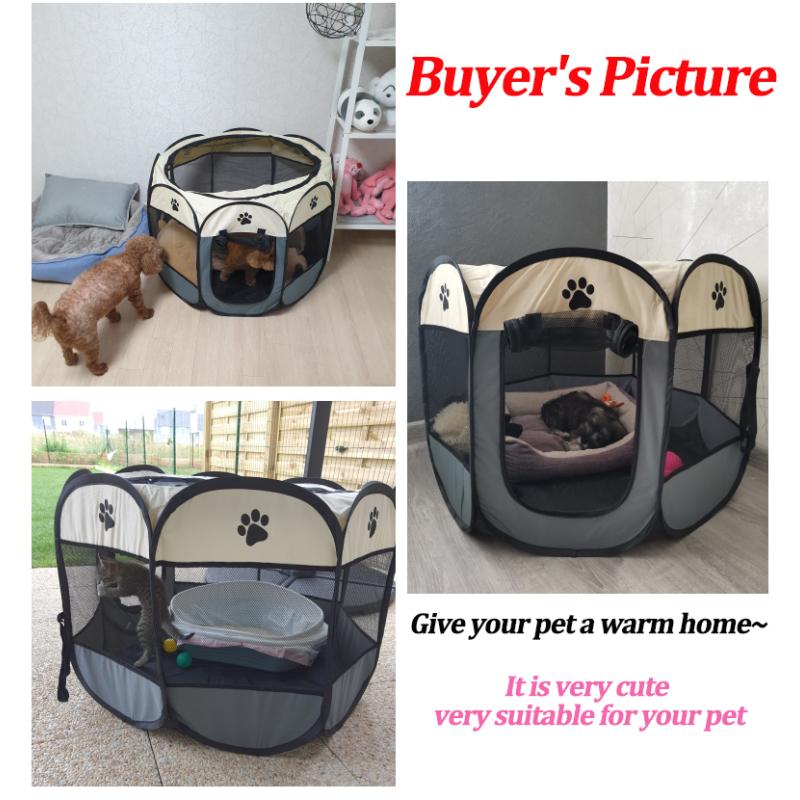 Portable Folding Pet Tent Dog House High Quality Durable Dog Fence For Cats Large Outdoor Dog Cage Pet Playpen Cat