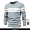 Usegiraffe Spring Autumn Casual Sweater Men's Pullover Sweater Slim Men's Sweater Fashion Trend Simple Men's Sweater Long Sleeve Warm