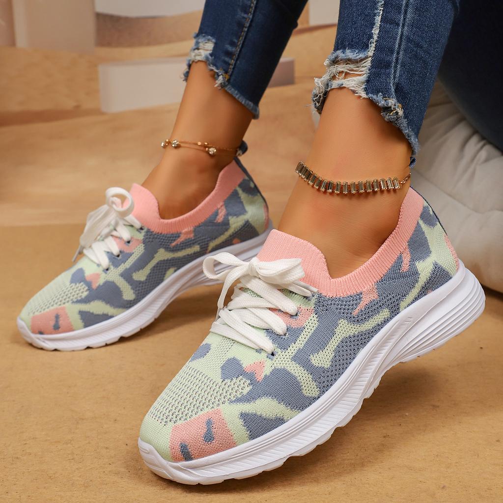 Fashion Women Sneakers Breathable Mesh Comfortable Loafers Spring and Autumn Shallow Casual Sneakers Fashion Designer Shoes for Women