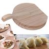 Dumpling Skin Maker Wooden Dumpling Press Handmade Tortilla Maker Dough Pressing Tool for Home Kitchen