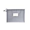 Transparent File Bag Nylon Mesh Zipper Test Paper Information Bag File Storage Bag Office A5 Student Subject Bag