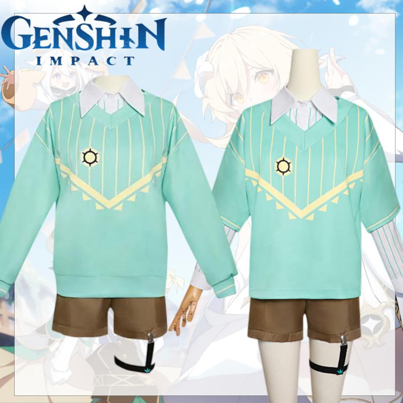 Wendy Impact Genshin Holiday Casual Wear Roleplaying Clothing Ornament Chest