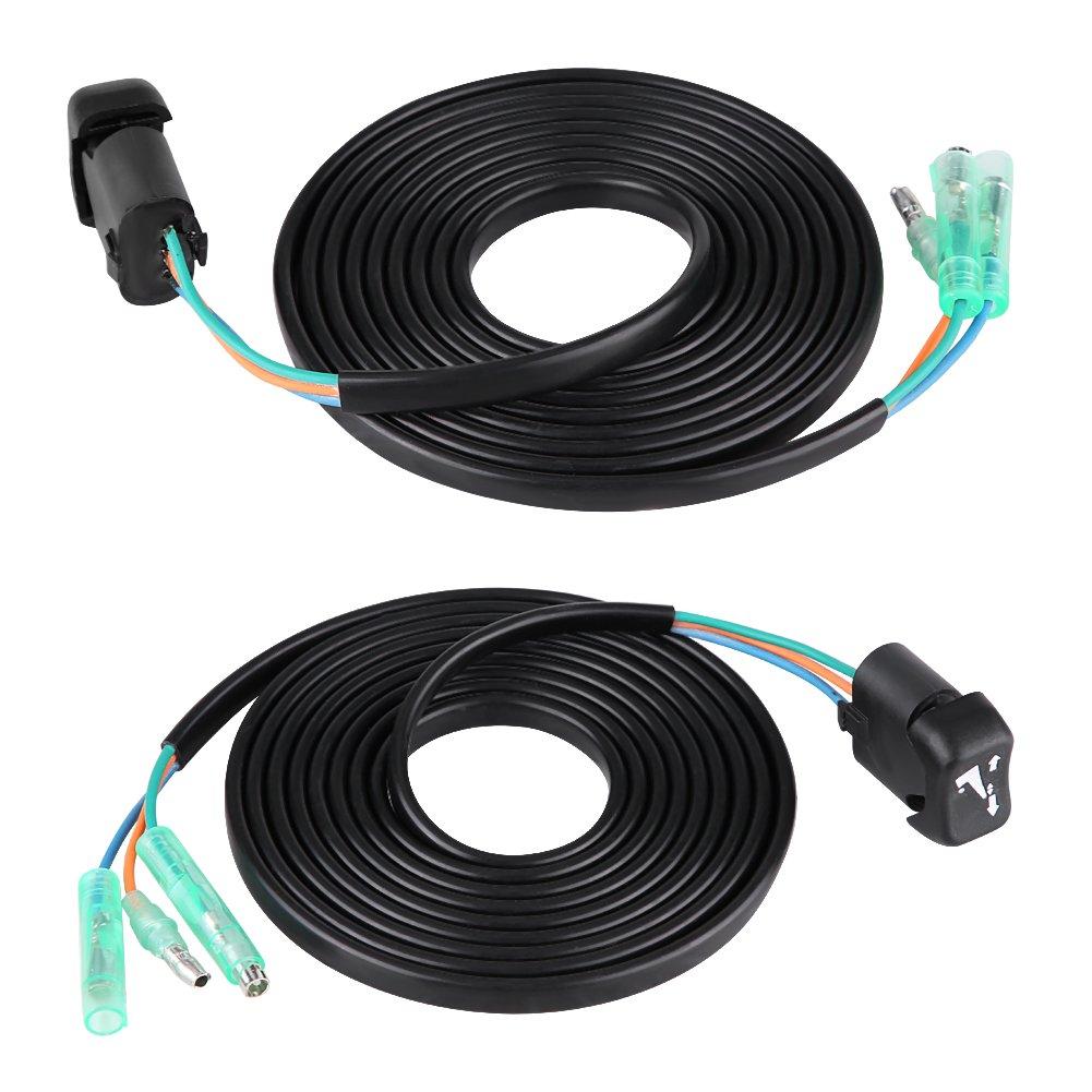 Trim Switch, 704-82563-41-00 Trim & Tilt Switch Remote Control Remote Assembly Fit for 704 Single Engine Control Handle